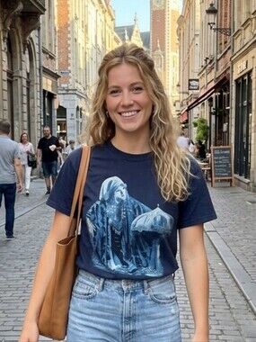 Vintage Navy Blue Stevie Nicks T-shirt